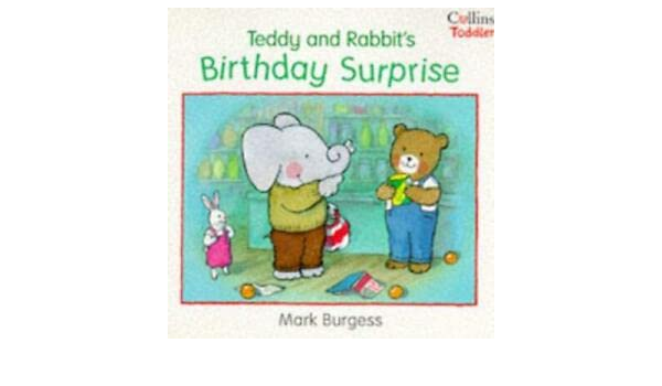 Teddy and rabbit birthday surprise