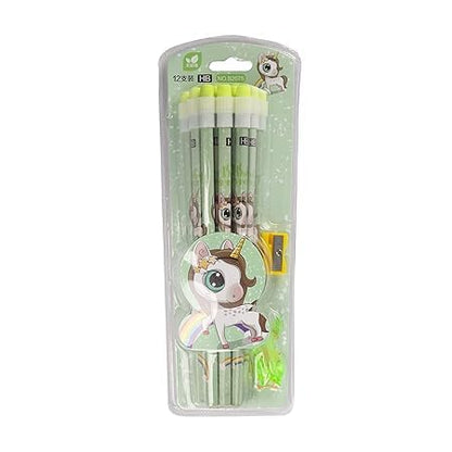 Unicorn Creative Pencil Smart Kit -Set of 12 wooden pencils