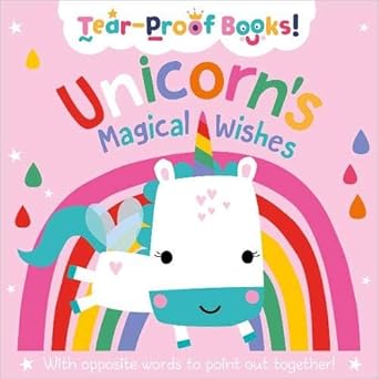 Tear Proof Book- Unicorn Magical wishes