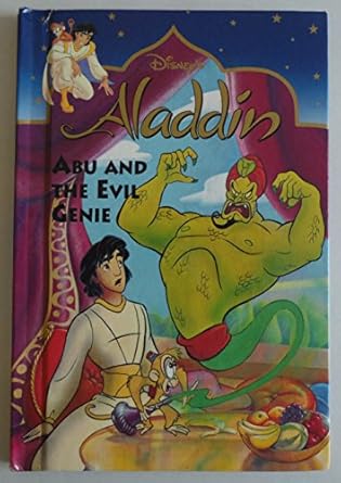 Disney's Aladdin Abu and the evil genie