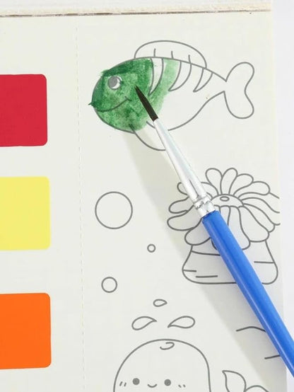 Water colour painting - dolphin