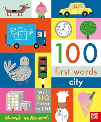 100 First Words City - Fift The Flap