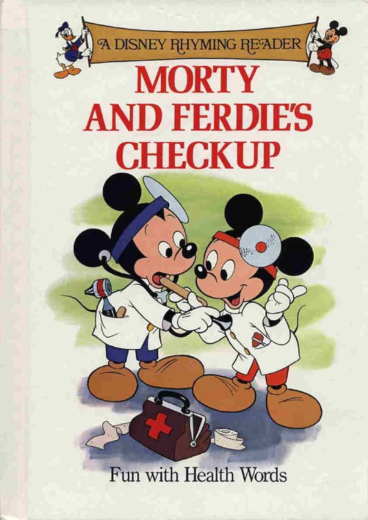 A disney rhyming reader Morty and ferdie's checkup
