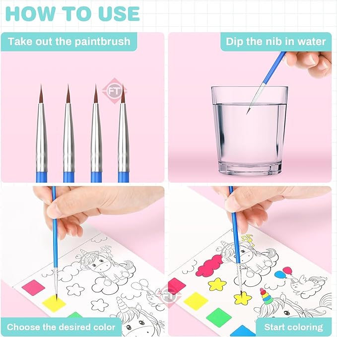 Water colour painting - CuTe Unicorn