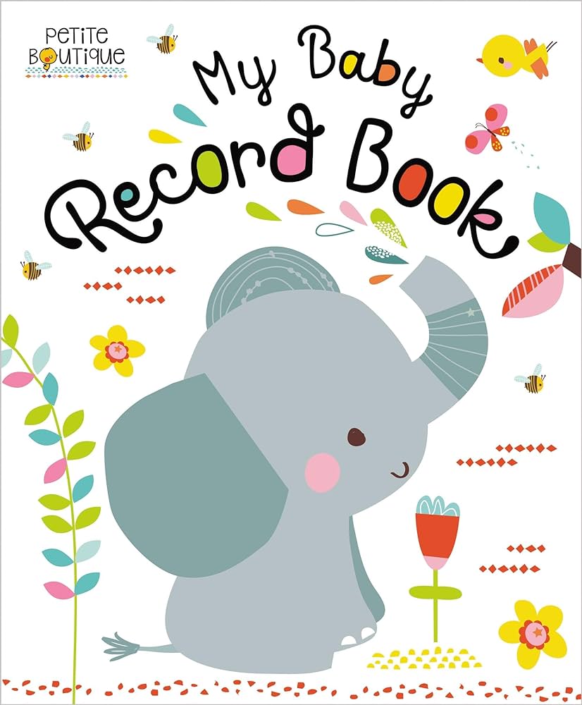 My baby record book