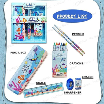 Sea Animals- Sationary Kit