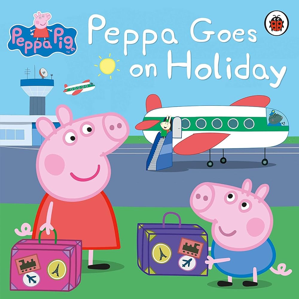 Peppa goes on holiday-peppa pig