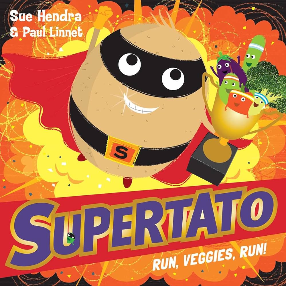 Supertato run, veggies run!