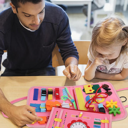 Felt Busy Activity Board - Montessori Learning Fun!- Unicorn