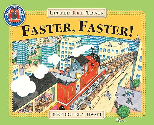 Little red train- faster faster!