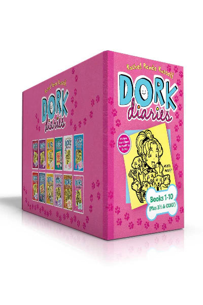 Dork Diaries- Set of 10 Books