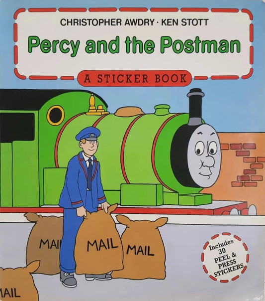 Thomas and Friends- Percy and the postman- sticker book