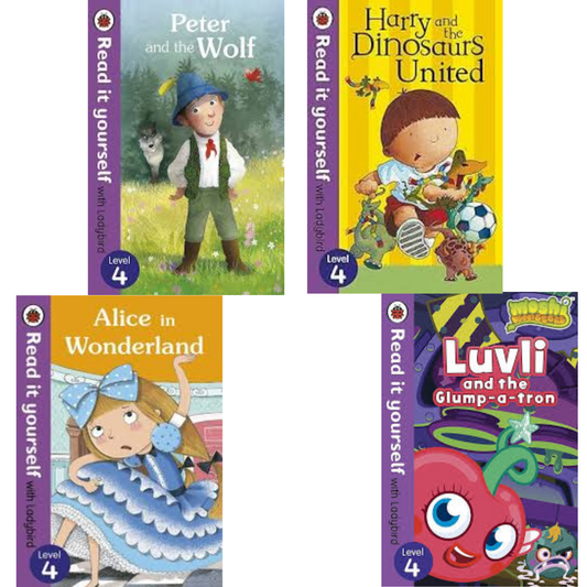 Read it yourself- Level 4- Set of 4 books