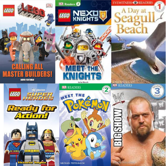 DK Readers- Set of 6 books