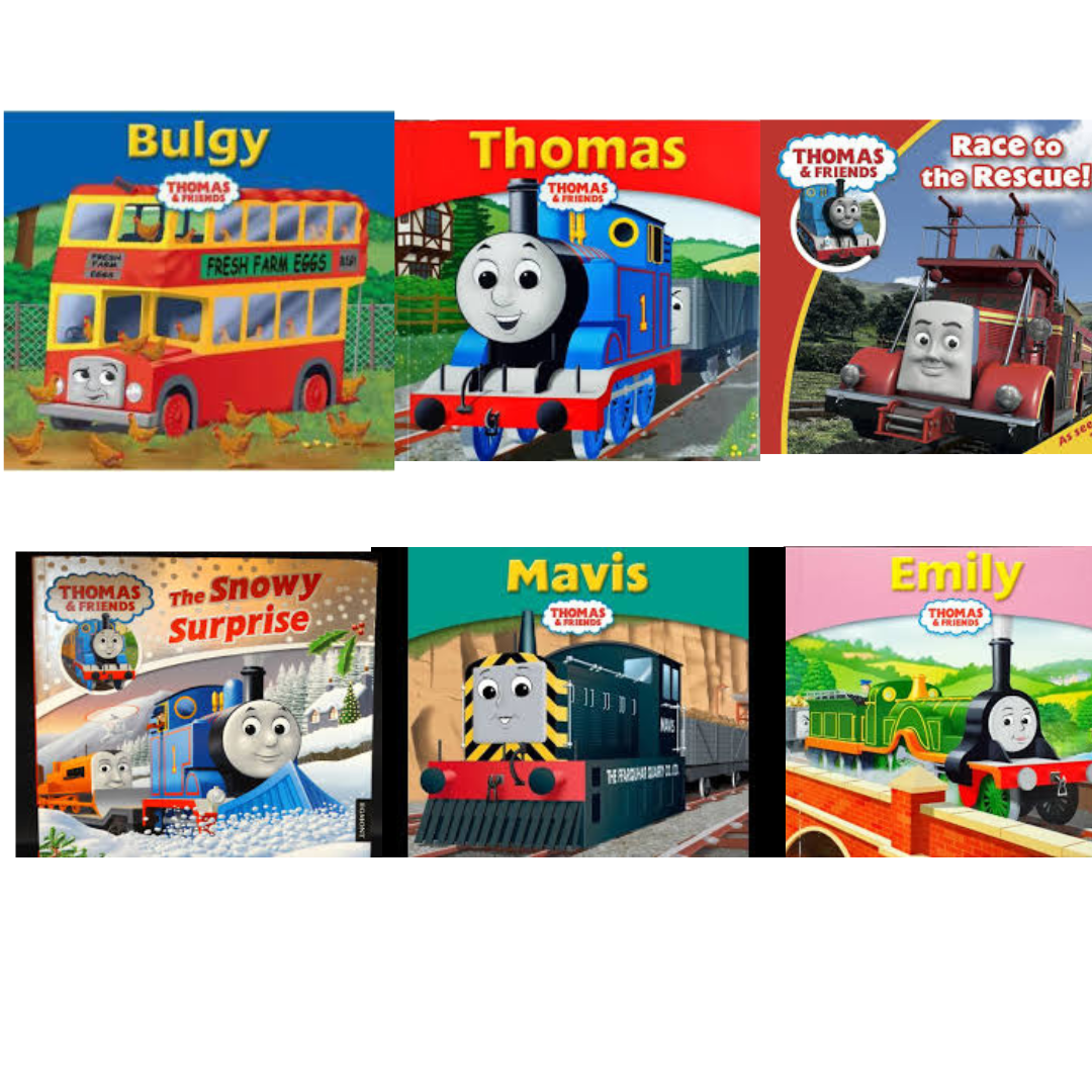Thomas and Friends- Combo of 6 books