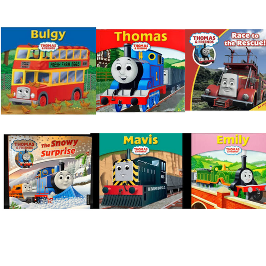 Thomas and Friends- Combo of 6 books