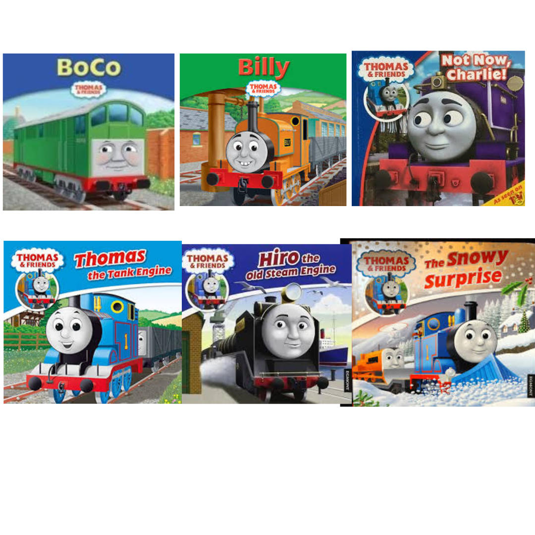 Thomas and Friends- Combo of 6 books
