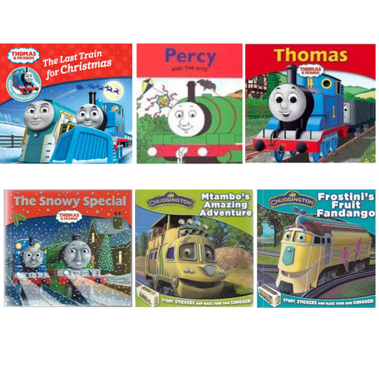 Thomas and Friends- Combo of 6 books