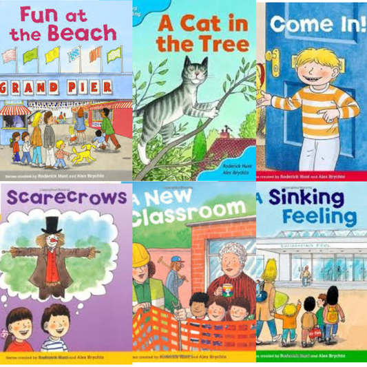Oxford Reading Tree- Set of 6 books