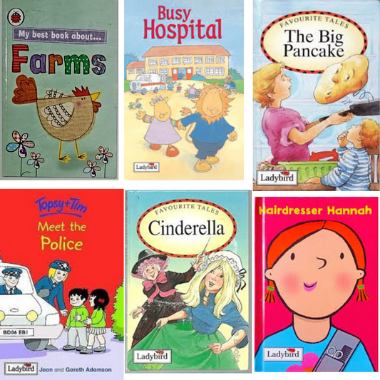 Ladybird- combo of 6 books