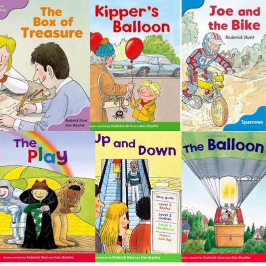 Oxford Reading Tree- Set of 6 books