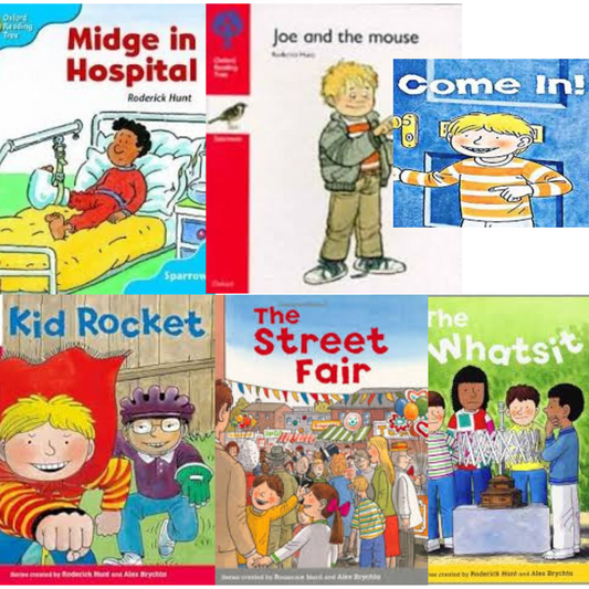 Oxford Reading Tree- Set of 6 books