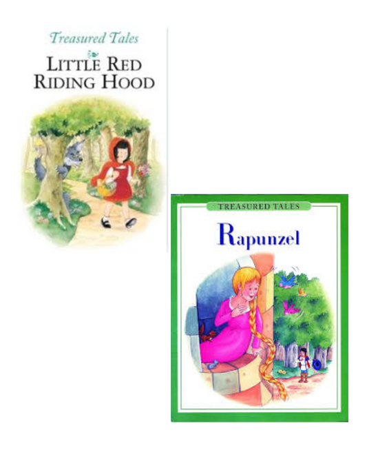 Treasured Tales- Rapunzel, Little red riding hood