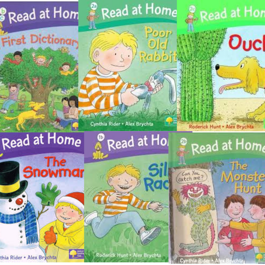 Read at home- Oxford Reading tree- Set of 6 books