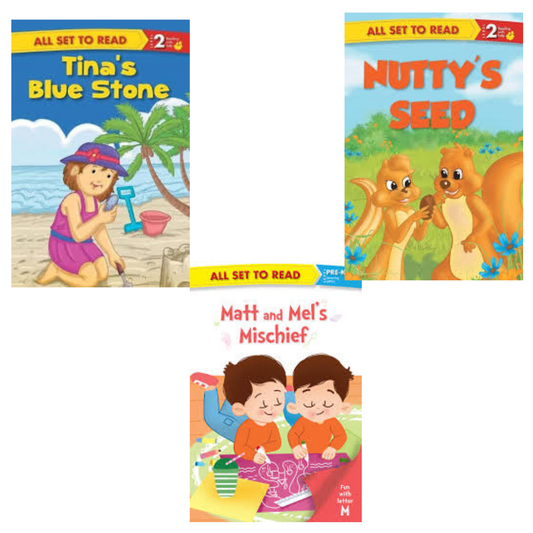 All set to read- combo of 3 books