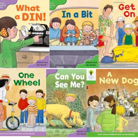 Oxford Reading Tree- Set of 6 books