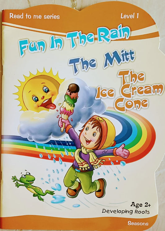 Fun in the rain And The Mitt And The ice creeam cone