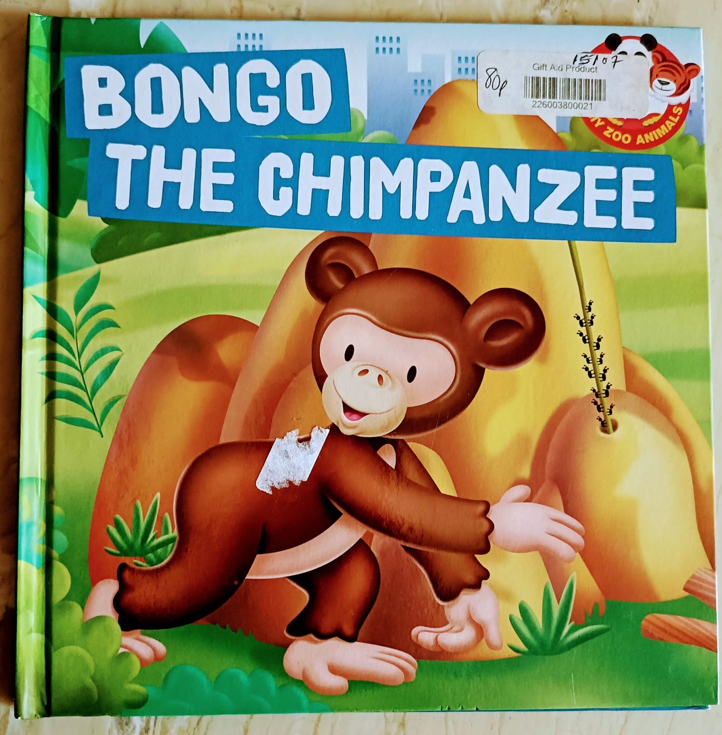 My zoo Animals- Bongo the Chimpanzee
