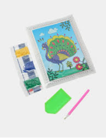 Diamond Painting for Kids- peacock