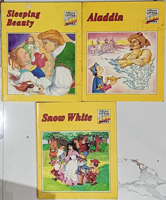 Little M Books- Aladdin, Snow white, Sleeping beauty