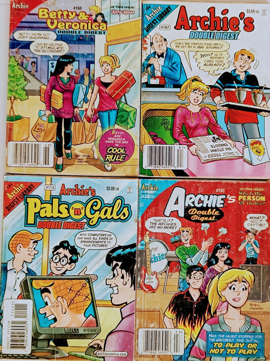Archies Double Digest- set of 4 books