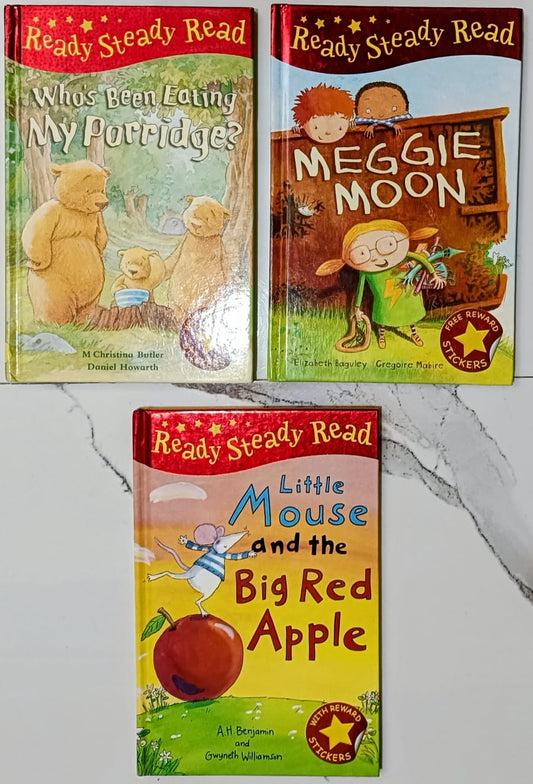Ready steady read- Combo of 3 books