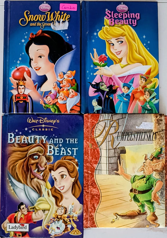 Disney Princess- Combo of 4 books