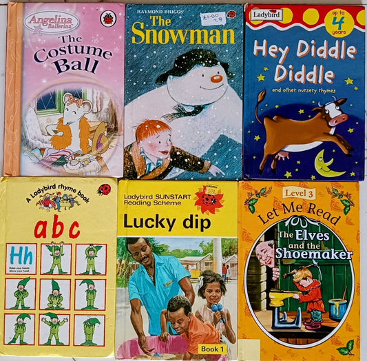 Ladybird combo of 6 books