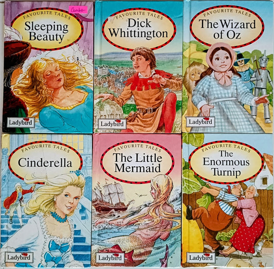 Ladybird Favourite Tales- Combo of 6 books