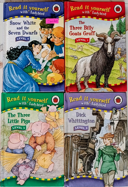 Read it yourself with ladybird- Combo of 4 books
