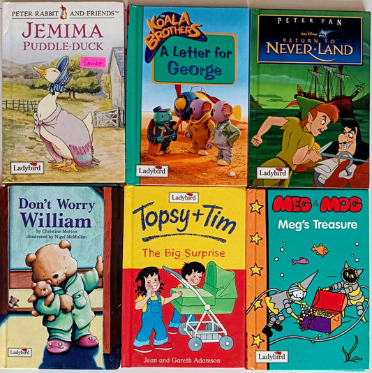 Ladybird Books- Combo of 6 books