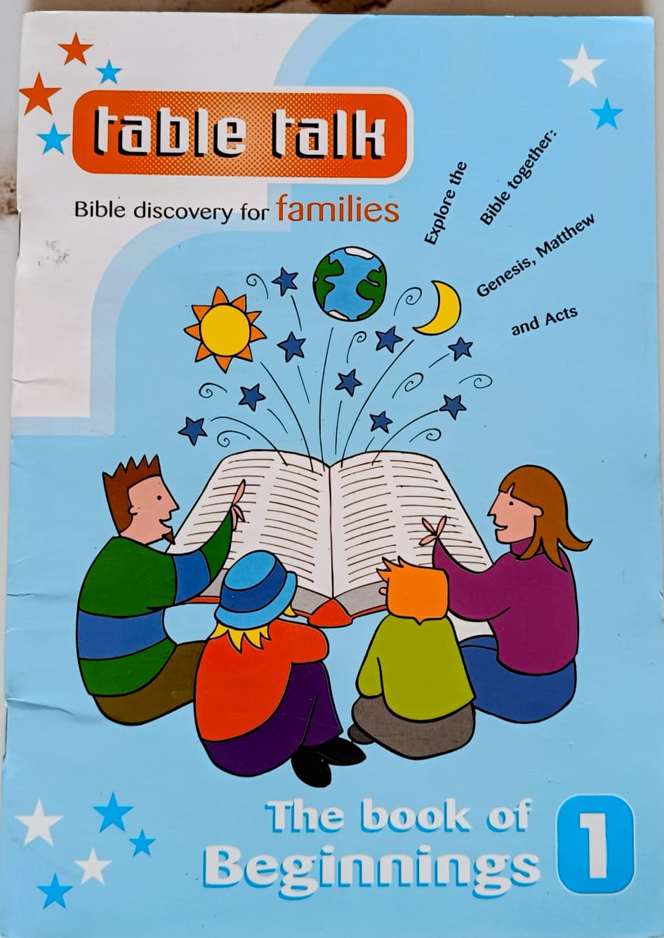 Table Talk The Book of Beginnings- Bible discovery for families