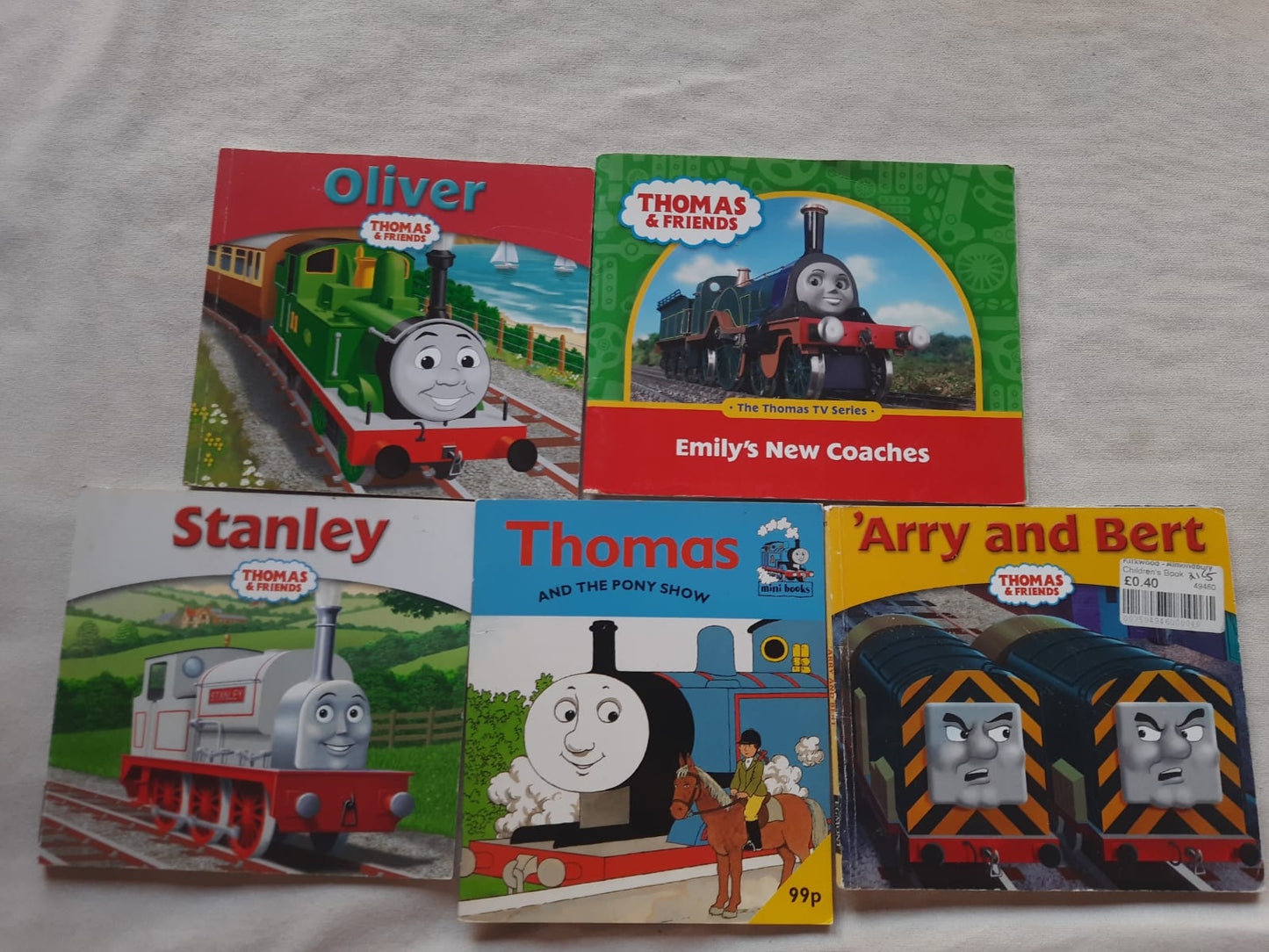 Thomas&Friends- combo of 5 books