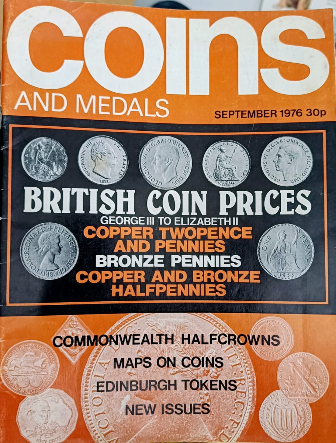 Coins and medalsn - British coin prices