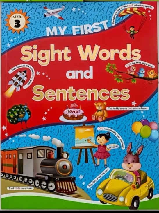 My first sight words and Sentences Level 3