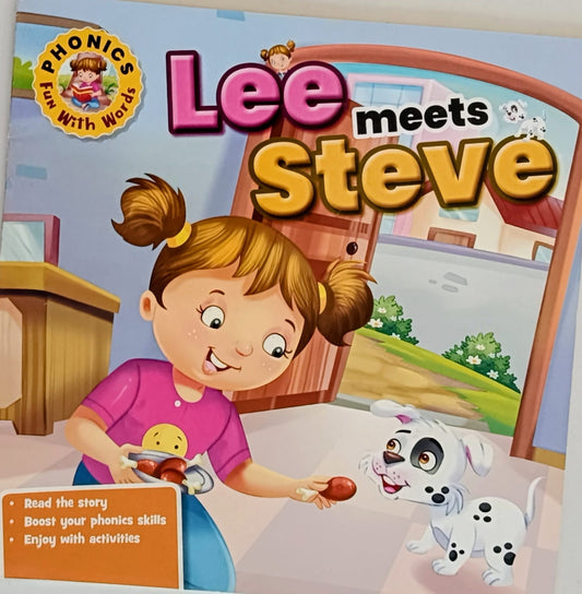 Phonics fun with words- Lee meets steve
