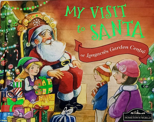 My visit to santa at Longacres garden centre book
