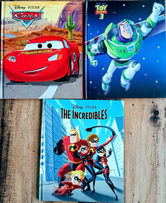 Disney Pixar- Combo of 3 books