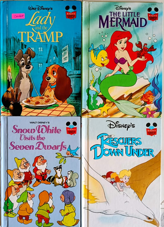 Disney Wonderful world of reading- Set of 4 books