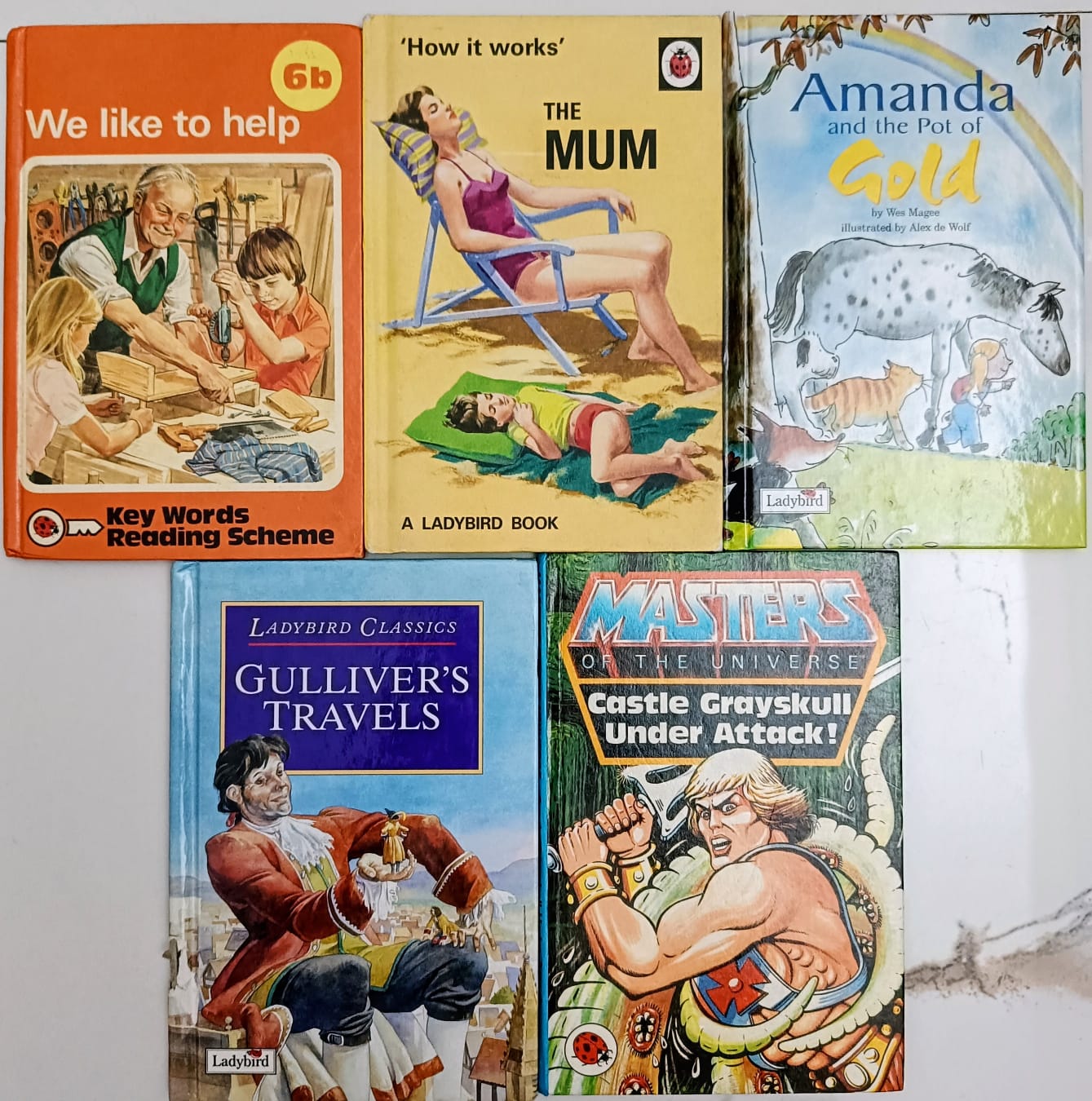 Ladybird-Combo of 5 books